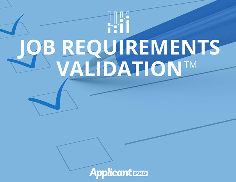 Job Requirements Validation